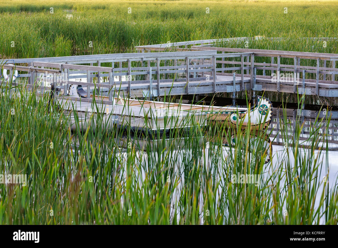 Oak Hammock Marsh, Manitoba, Kanada. Stockfoto