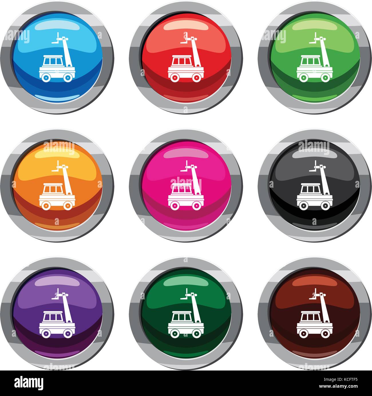 Hydraulic crane log icon cartoon Stock-Vektorgrafiken kaufen - Seite 2