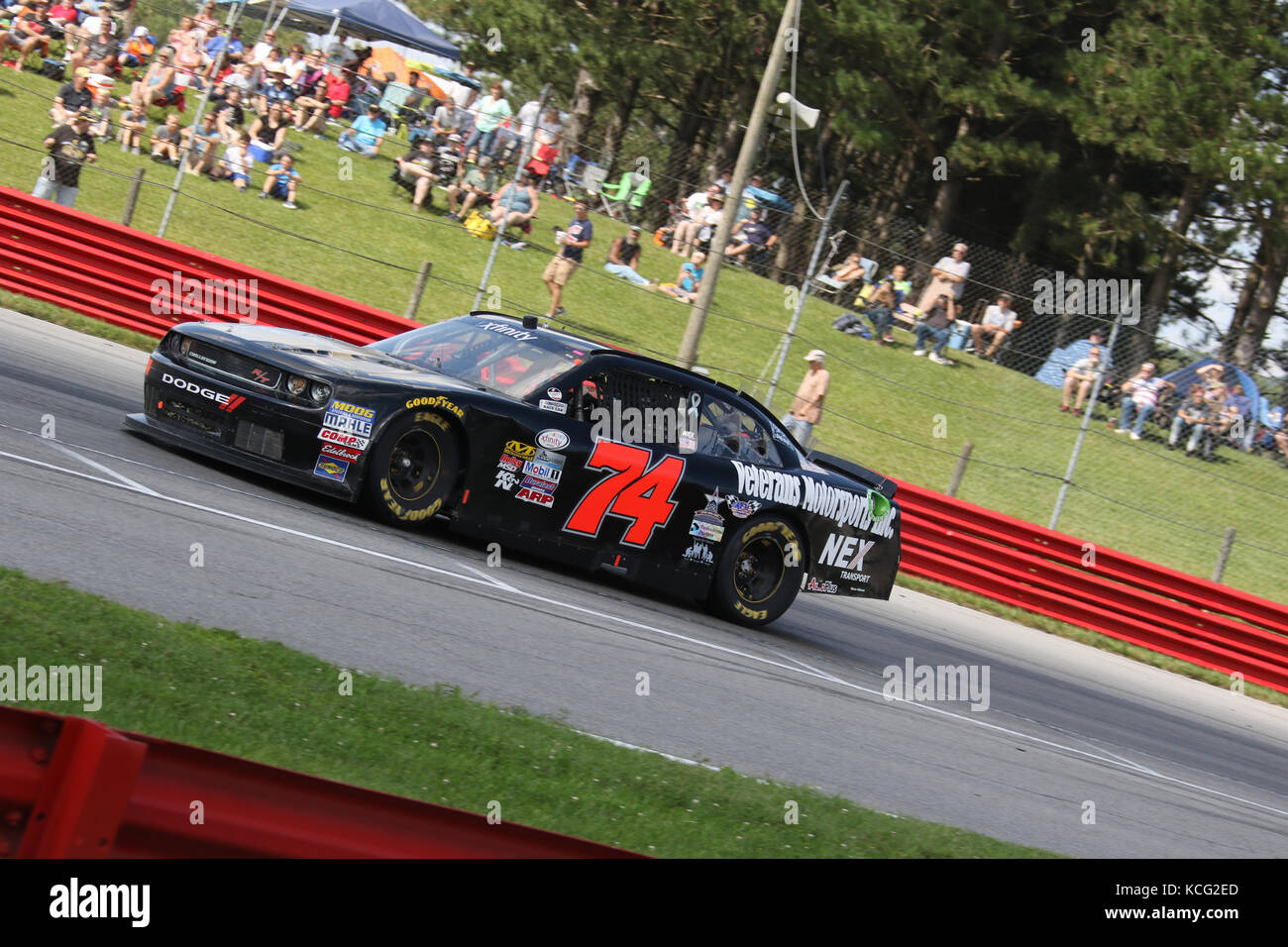 Cody Ware. Auto 74. XFINITY NASCAR Rennen. Mid-Ohio Sports Car Course. Lexington, Mansfield, Ohio, USA. Stockfoto