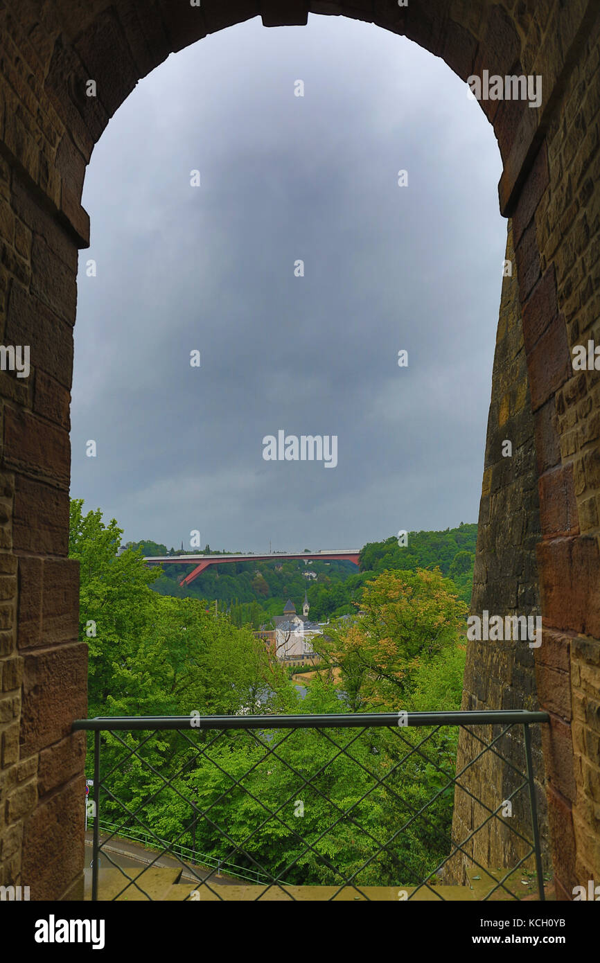 Bock-Kasematten, Luxemburg Stockfoto
