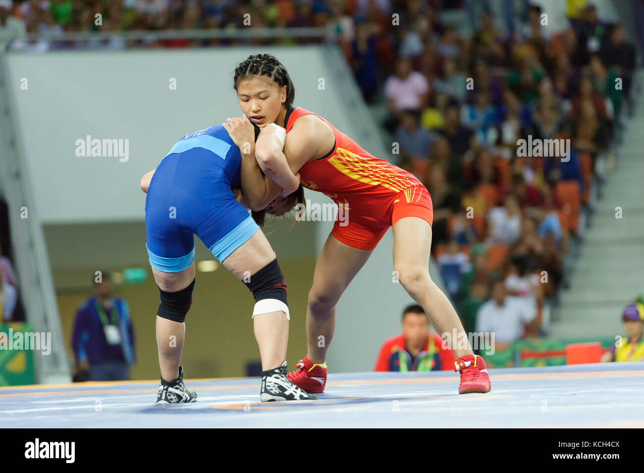 Wrestling der frauen -Fotos und -Bildmaterial in hoher Auflösung – Alamy