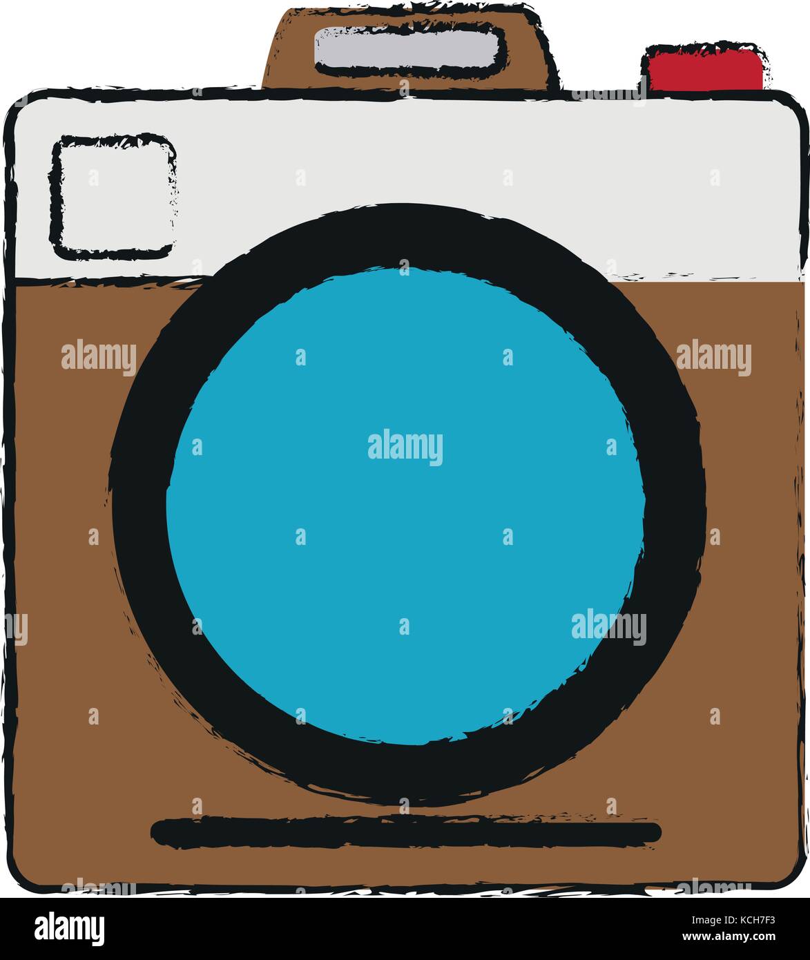 Photographische Kamera symbol Stock Vektor