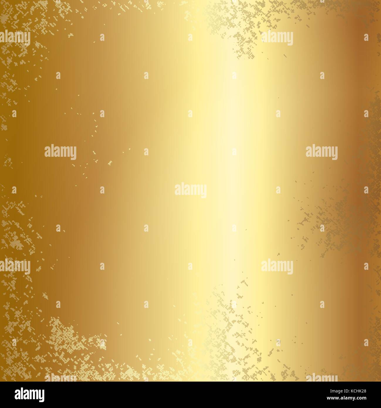 Goldfolie Textur Hintergrund. Stock Vektor