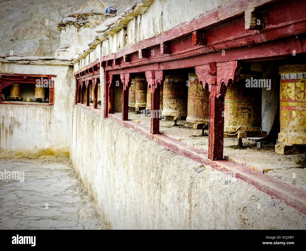 Lamayuru Kloster Lamayuru Gompa im Leh, Indien Stockfoto