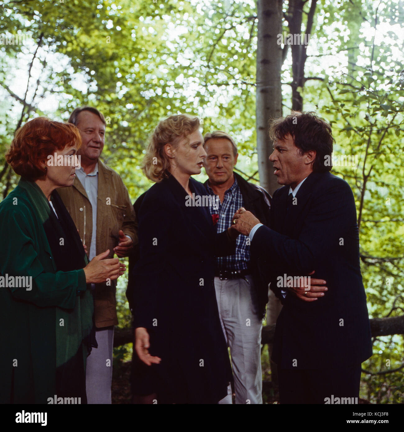 Tod der Engel, Fernsehfilm, Deutschland 1992, Regie: Rainer Wolffhardt, Darsteller: (v. l.) Britta Fischer, Marita Marschall, Wolfram Berger Stockfoto