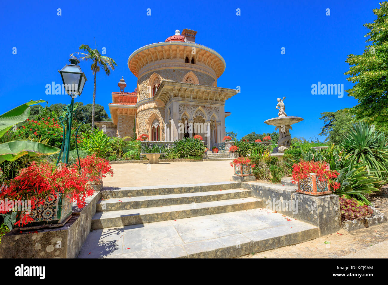 Arabesque Palácio de Monserrate Stockfoto