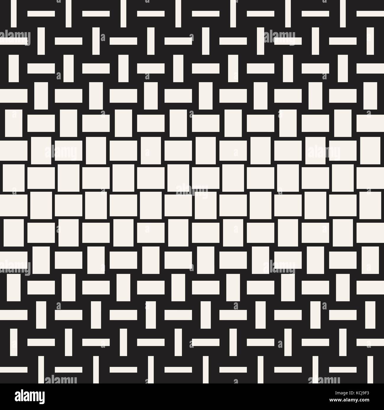 Vektor nahtlose geometrische Muster. halftone Farbverlauf Farbverlauf. gewebte Linien einfache Gitter Stock Vektor