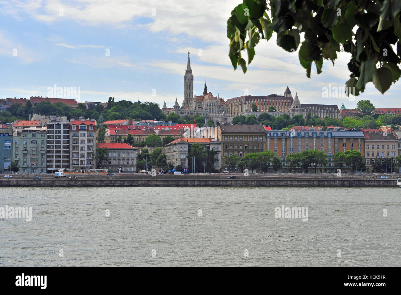 Panorama von Budapest, die Hauptstadt Ungarns Stockfoto