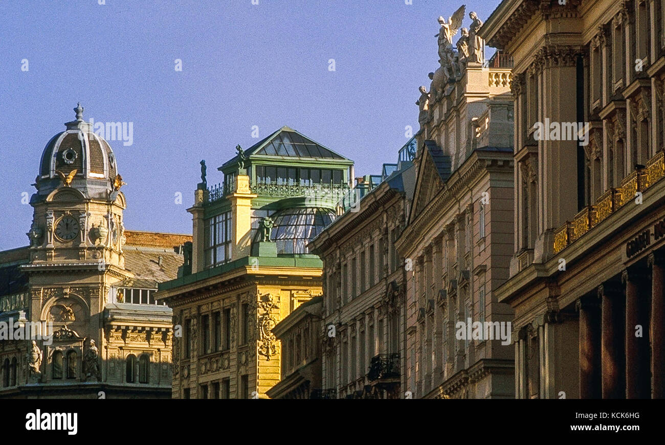 Graben, Wien, Österreich Stockfoto