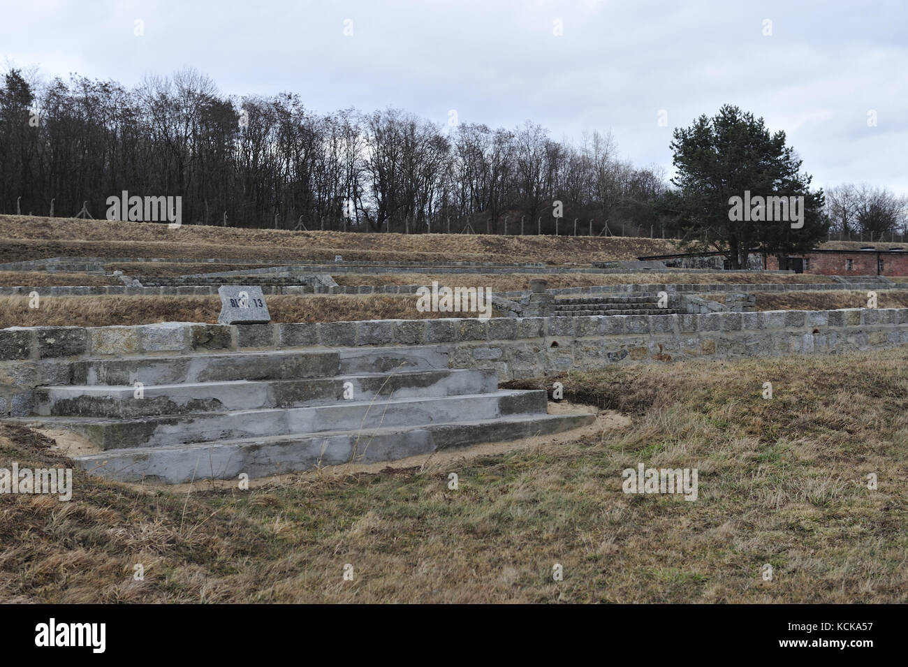 Deutsche NS-Konzentrationslager, Vernichtungslager im besetzten Polen, Hitler Konzentrationslager, Vernichtungslager im deutsch besetzten Polen Stockfoto