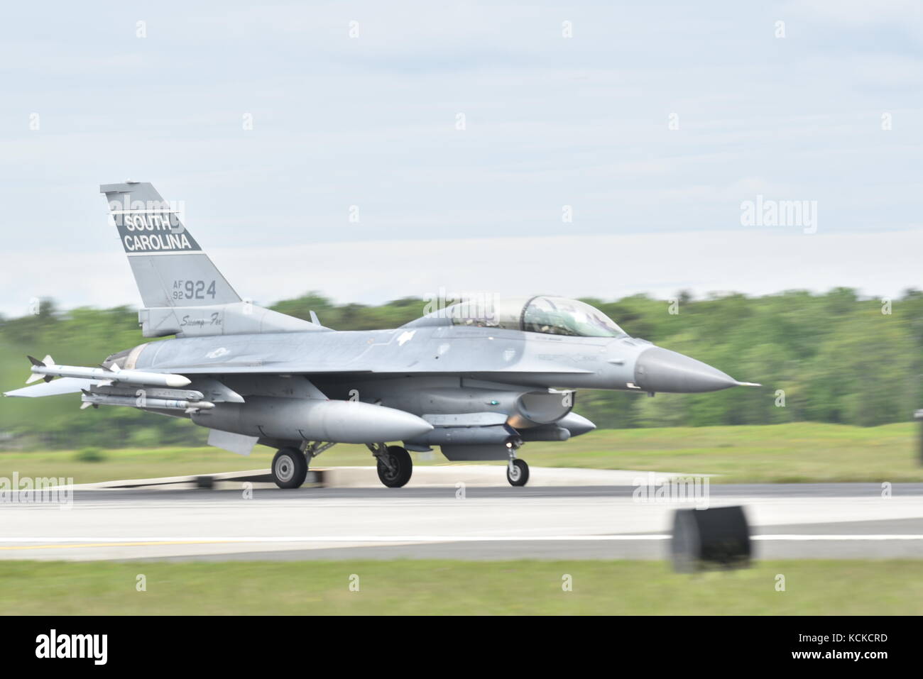 Südcarolina Air National Guard F-16C Fighting Falcon Stockfoto