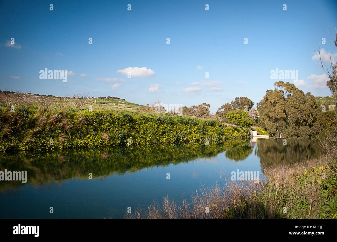 am See Stockfoto