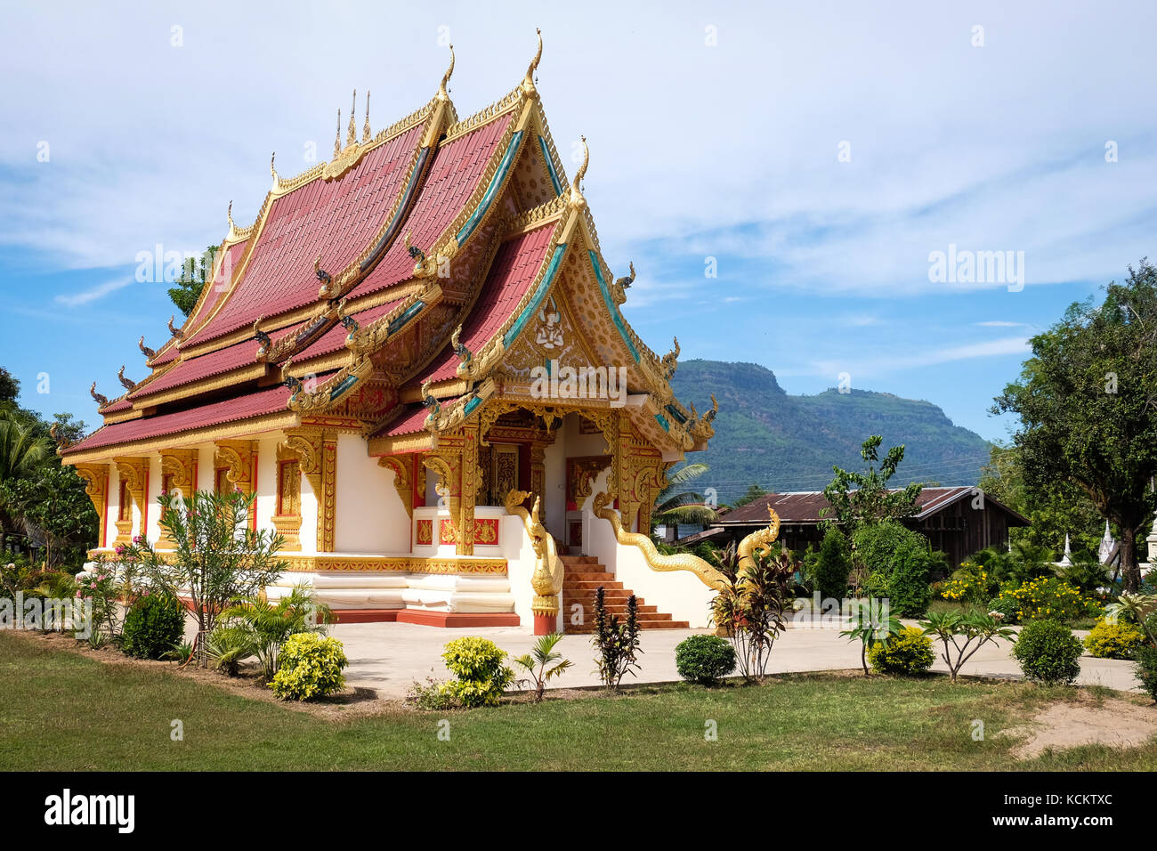 Laos-Champasak 20151207 130923 141 Stockfoto