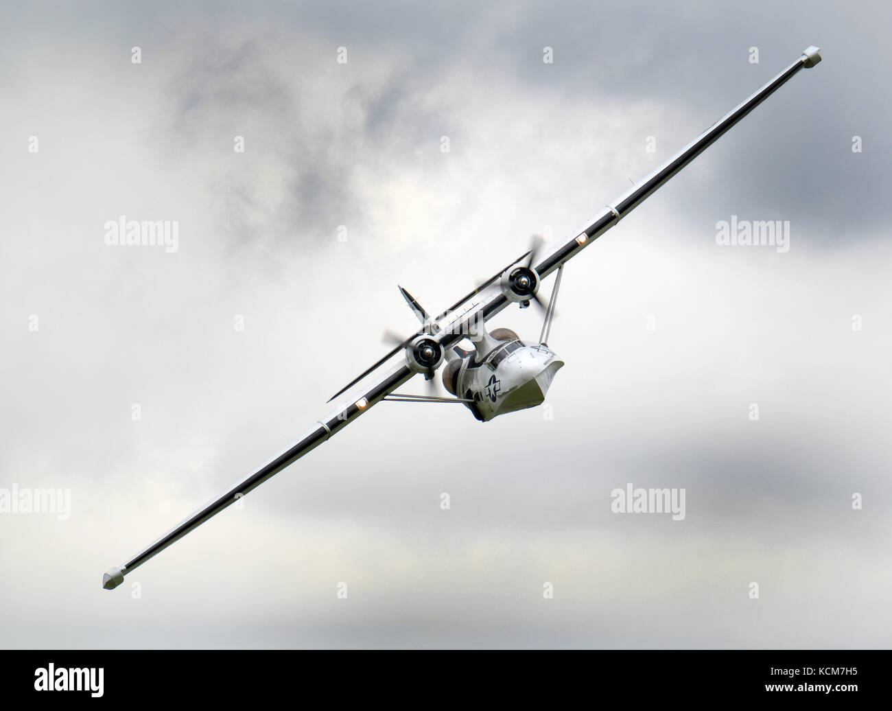 Konsolidierte Catalina PBY Flugboot amphibisch. Stockfoto