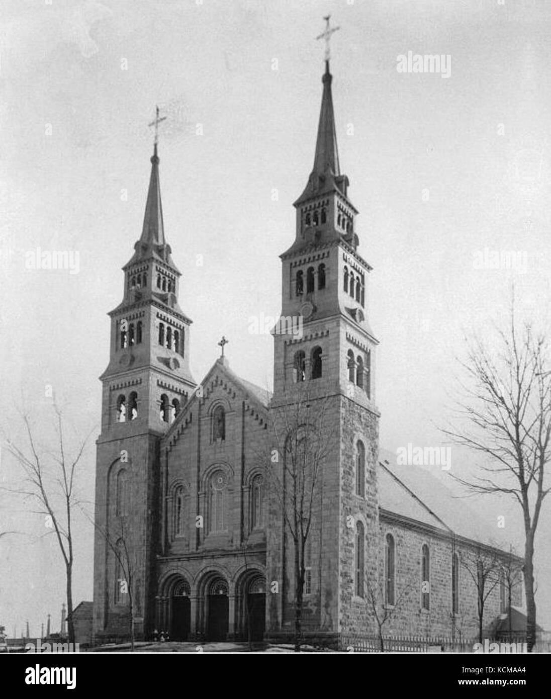 Eglise Saint Cuthbert 1890 Stockfoto