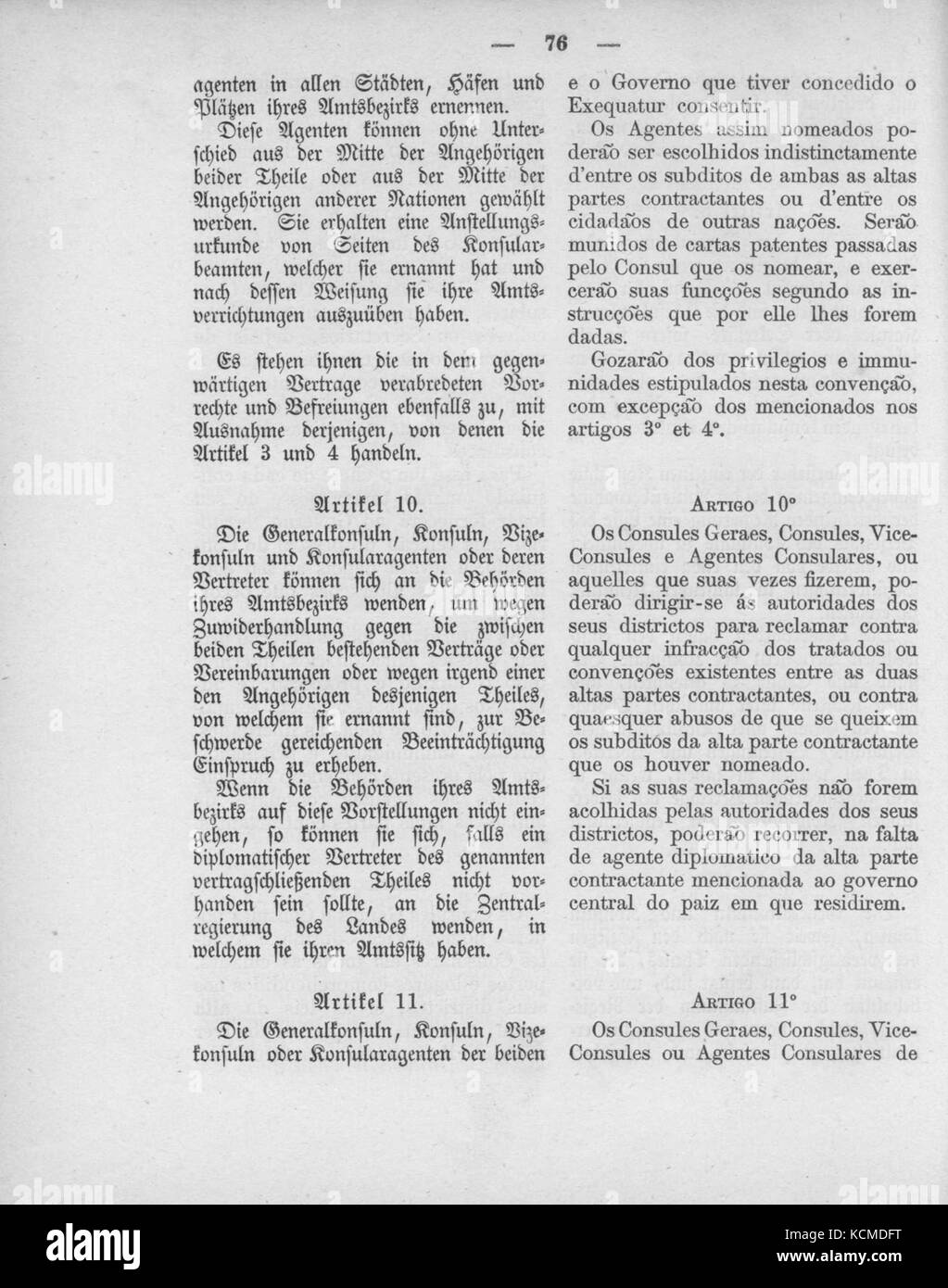 Deutsches Reichsgesetzblatt 1882 015 076 Stockfoto