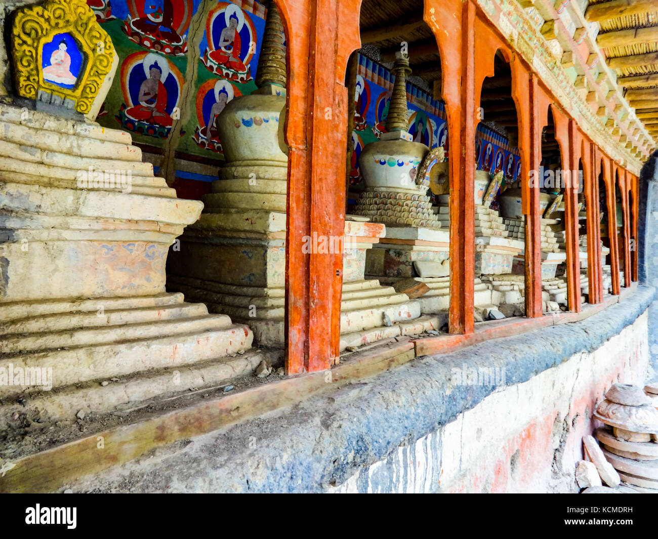 Lamayuru Kloster Lamayuru Gompa im Leh, Indien Stockfoto