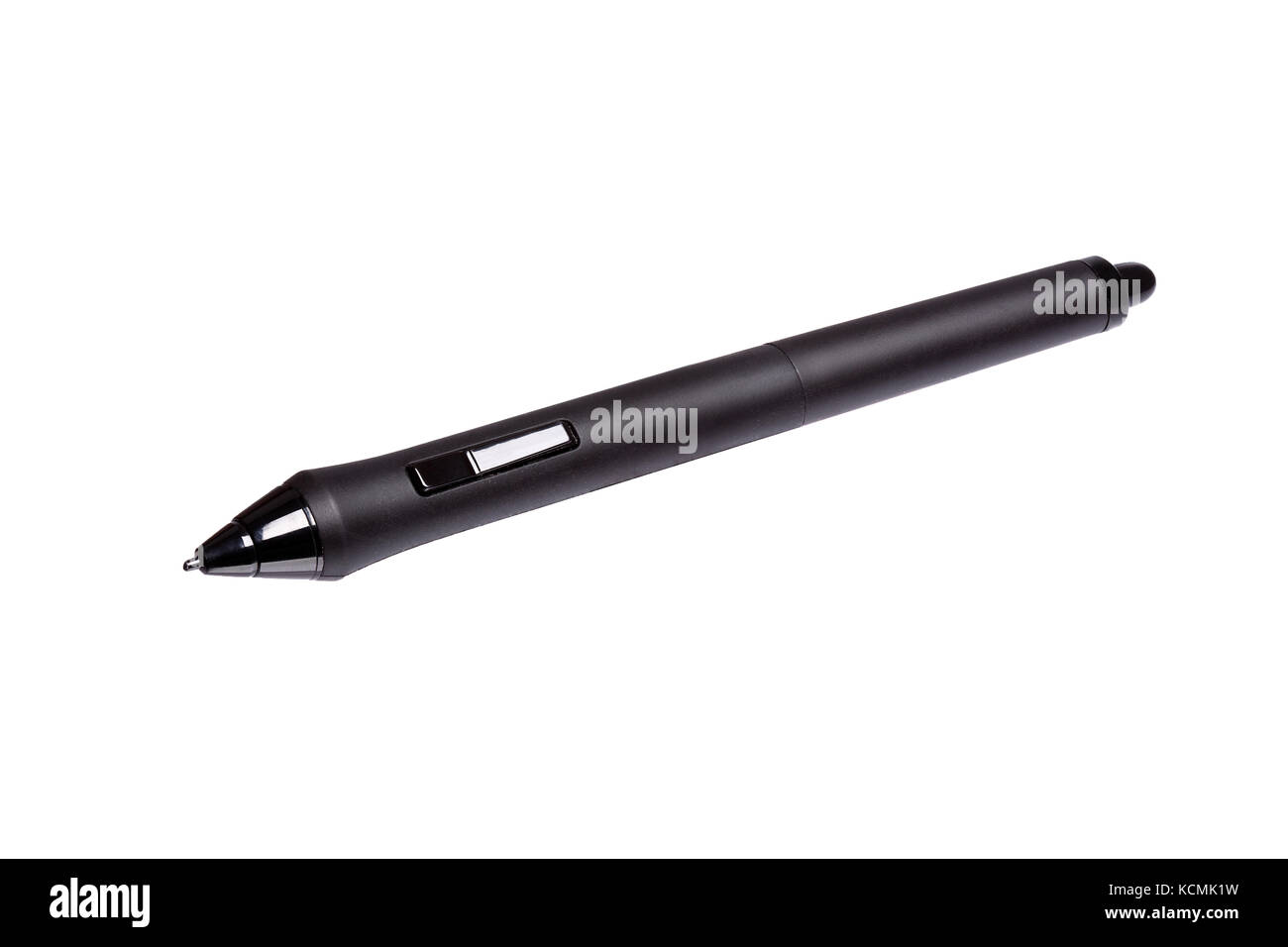 Stift für Touchscreen Grafik Tablett. Stockfoto