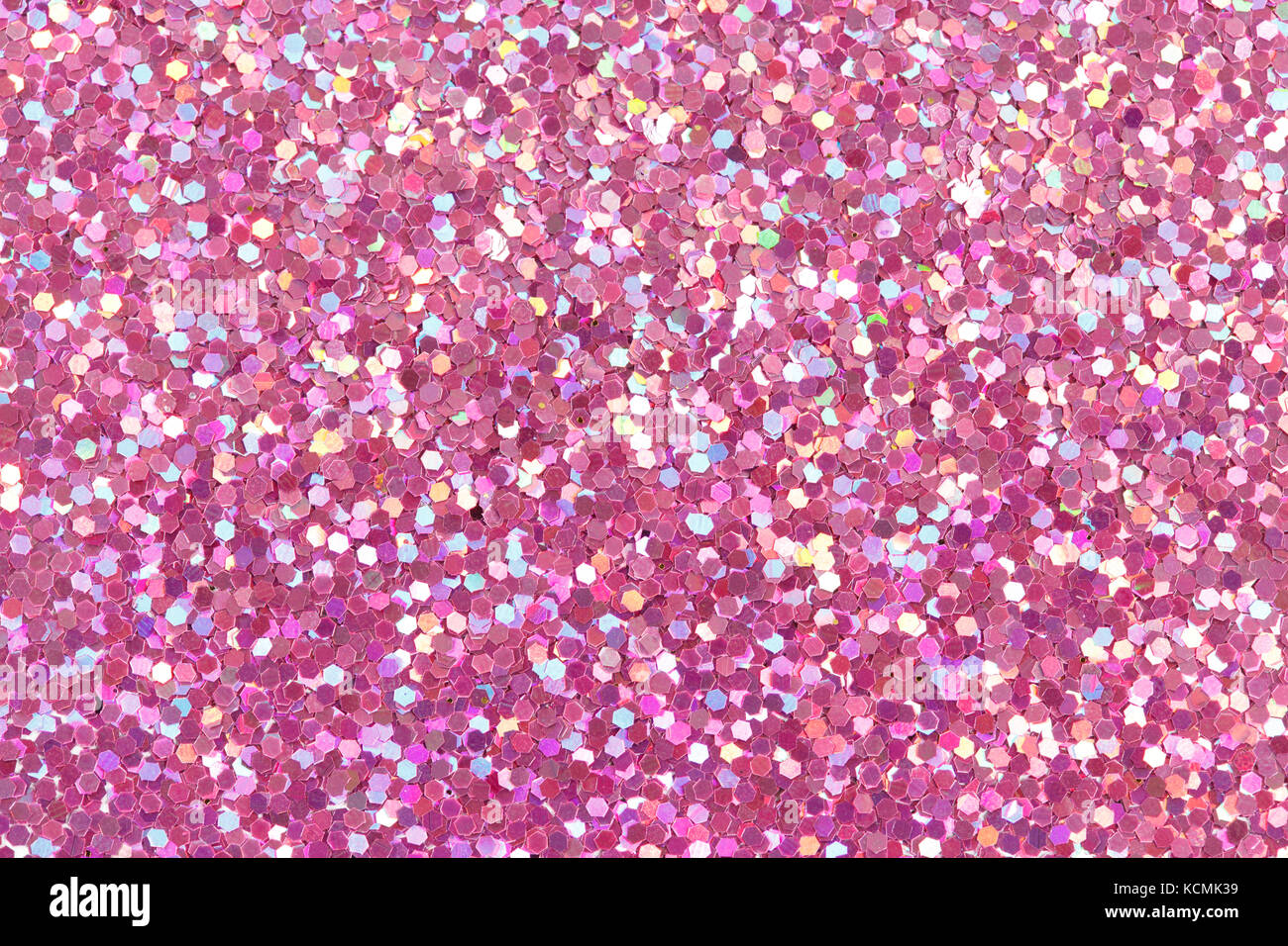Rosa glitter Textur. Stockfoto