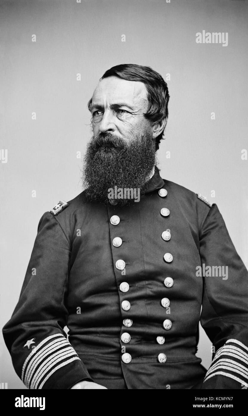 David Dixon Porter Mathew Brady's National Photographic Art Gallery Stockfoto