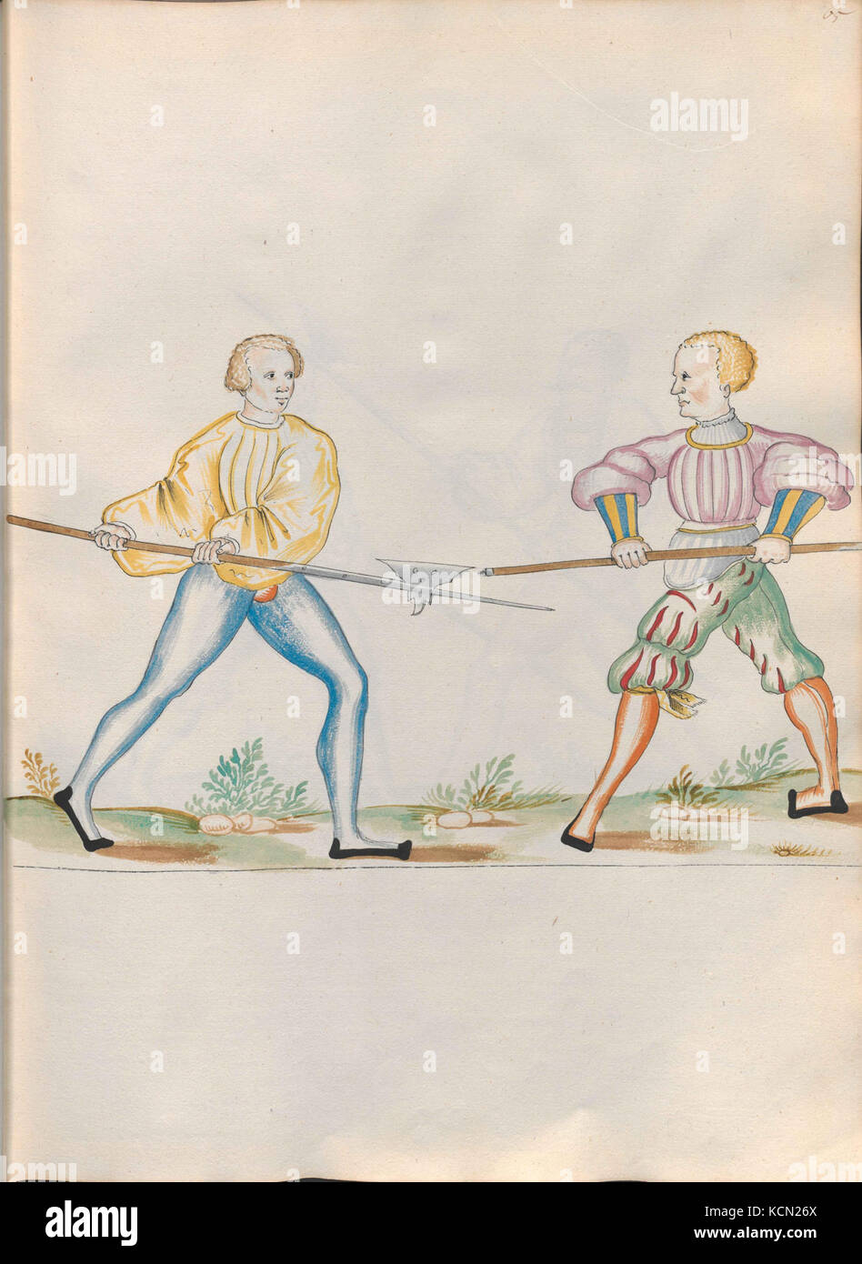 Cod.10799 065r Stockfoto