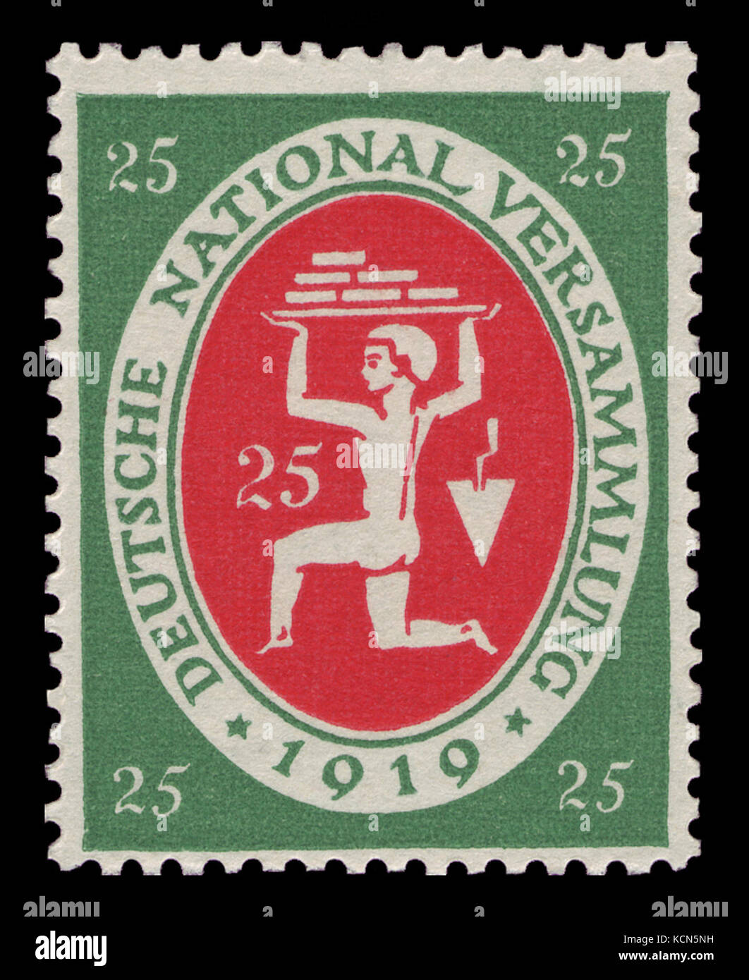 DR 1919 109 Nationalversammlung Stockfoto