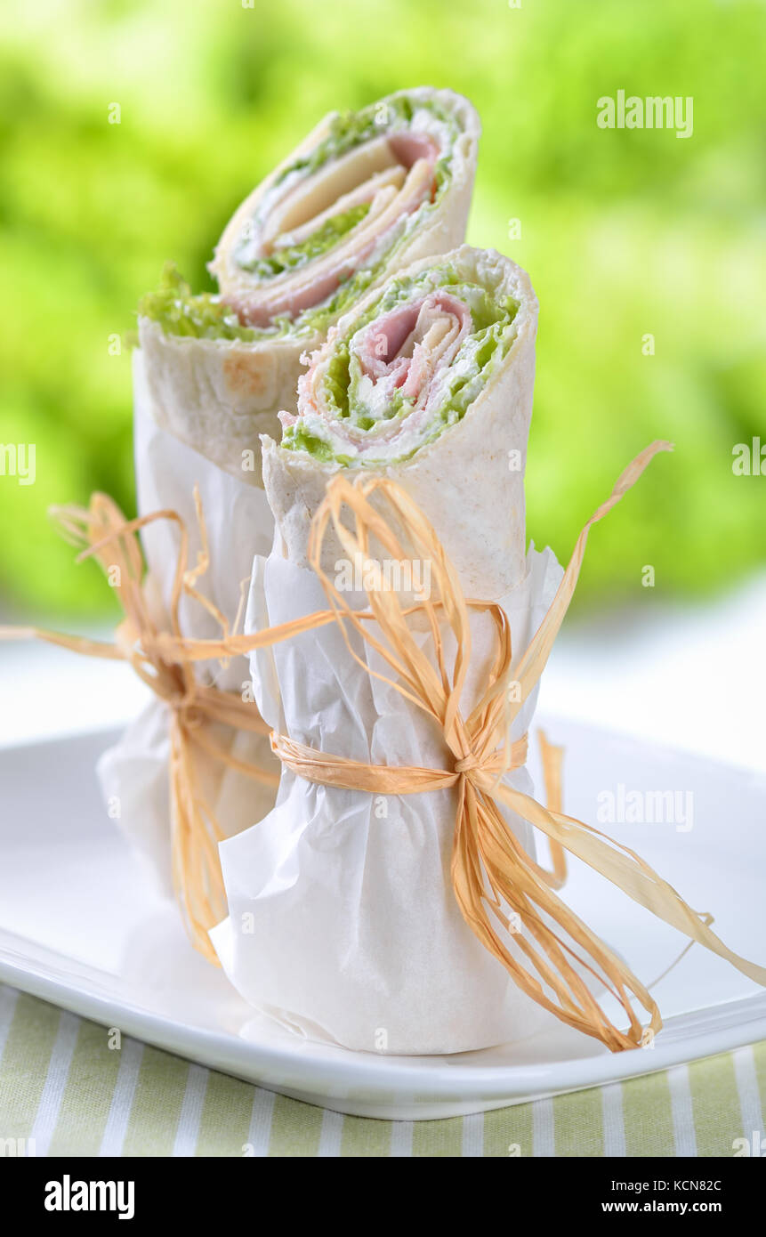 Tortilla wraps -Fotos und -Bildmaterial in hoher Auflösung – Alamy