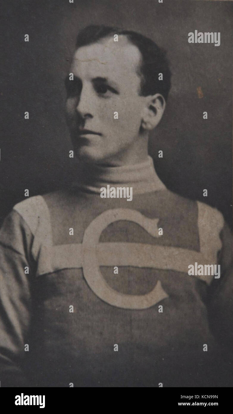 Ed Decarie Canadiens 1909 Stockfoto