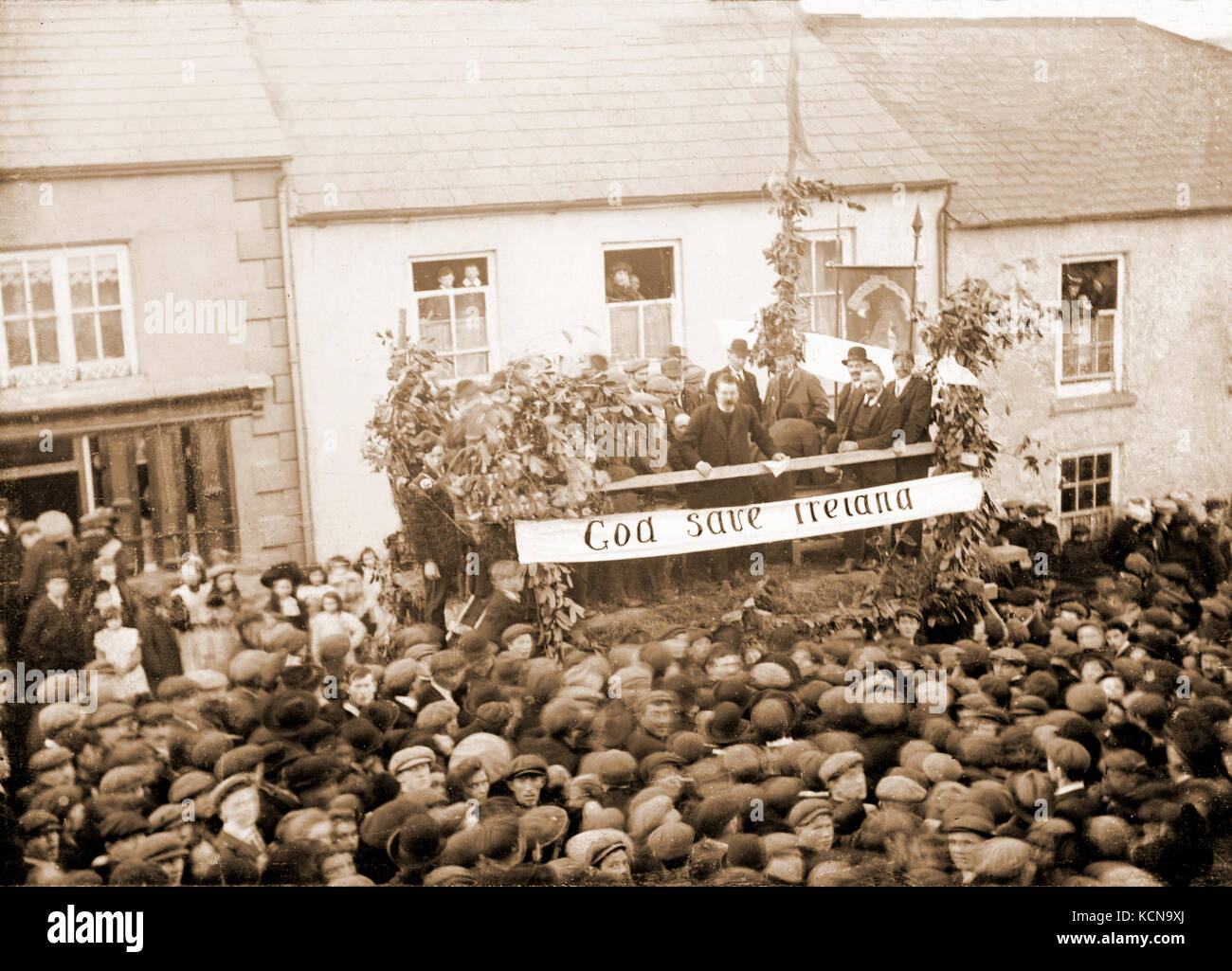 D.D. Sheehan in Newmarket, 1910 Stockfoto