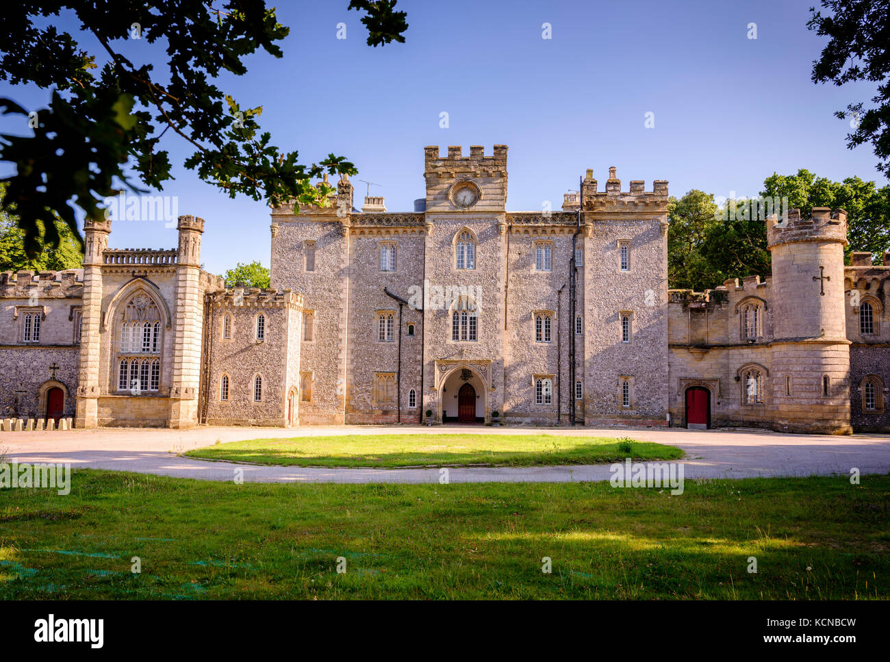 Lady Colin Campbells Heim in West Sussex, Castle Goring. Stockfoto