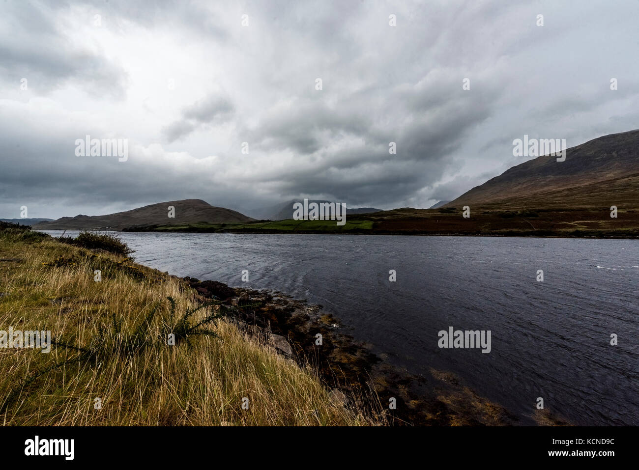 Killary Fjord Stockfoto