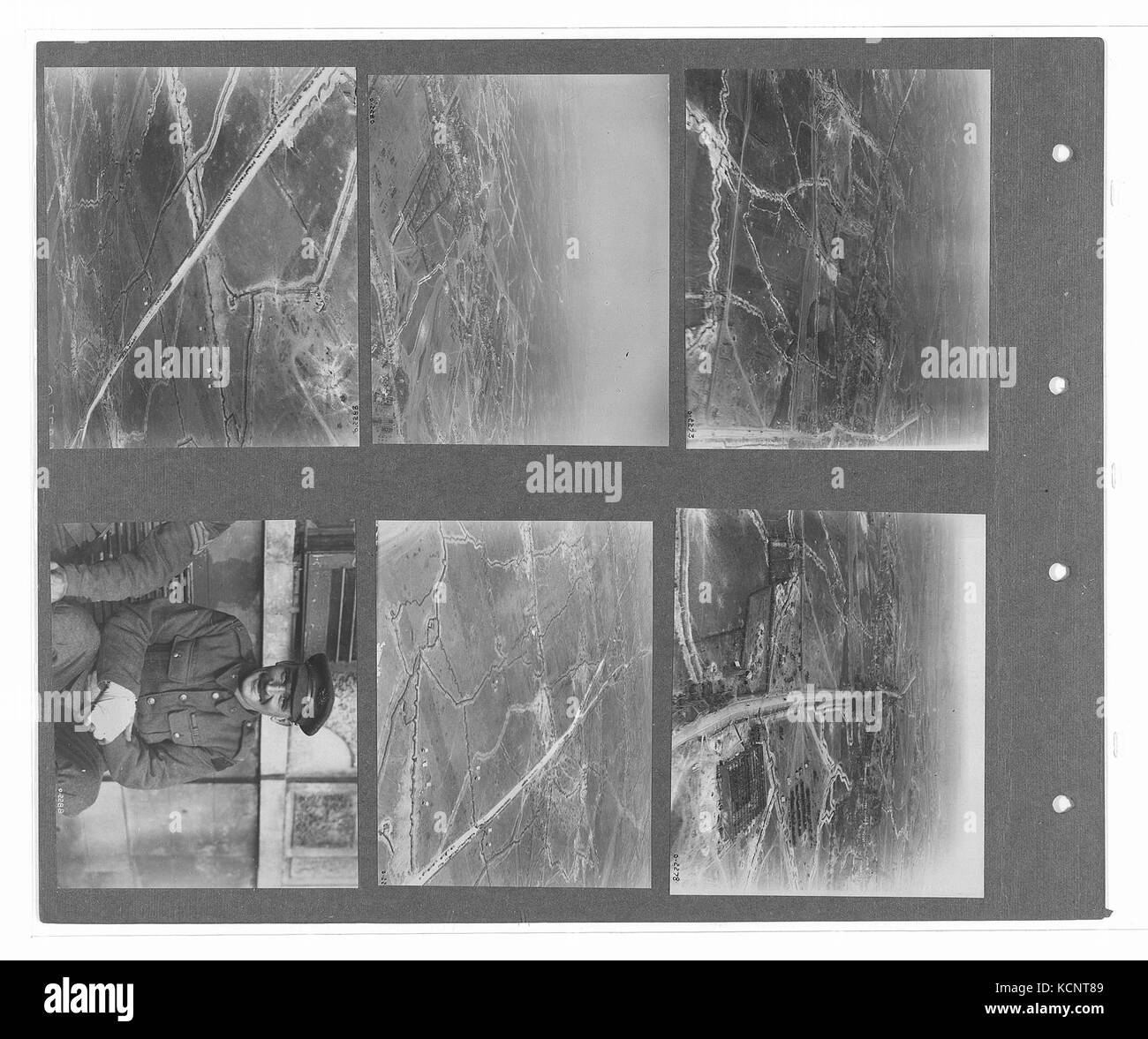 Kanadische Offizielle Krieg Fotos (BL l. r.233.b57. v3 f056 r) Stockfoto