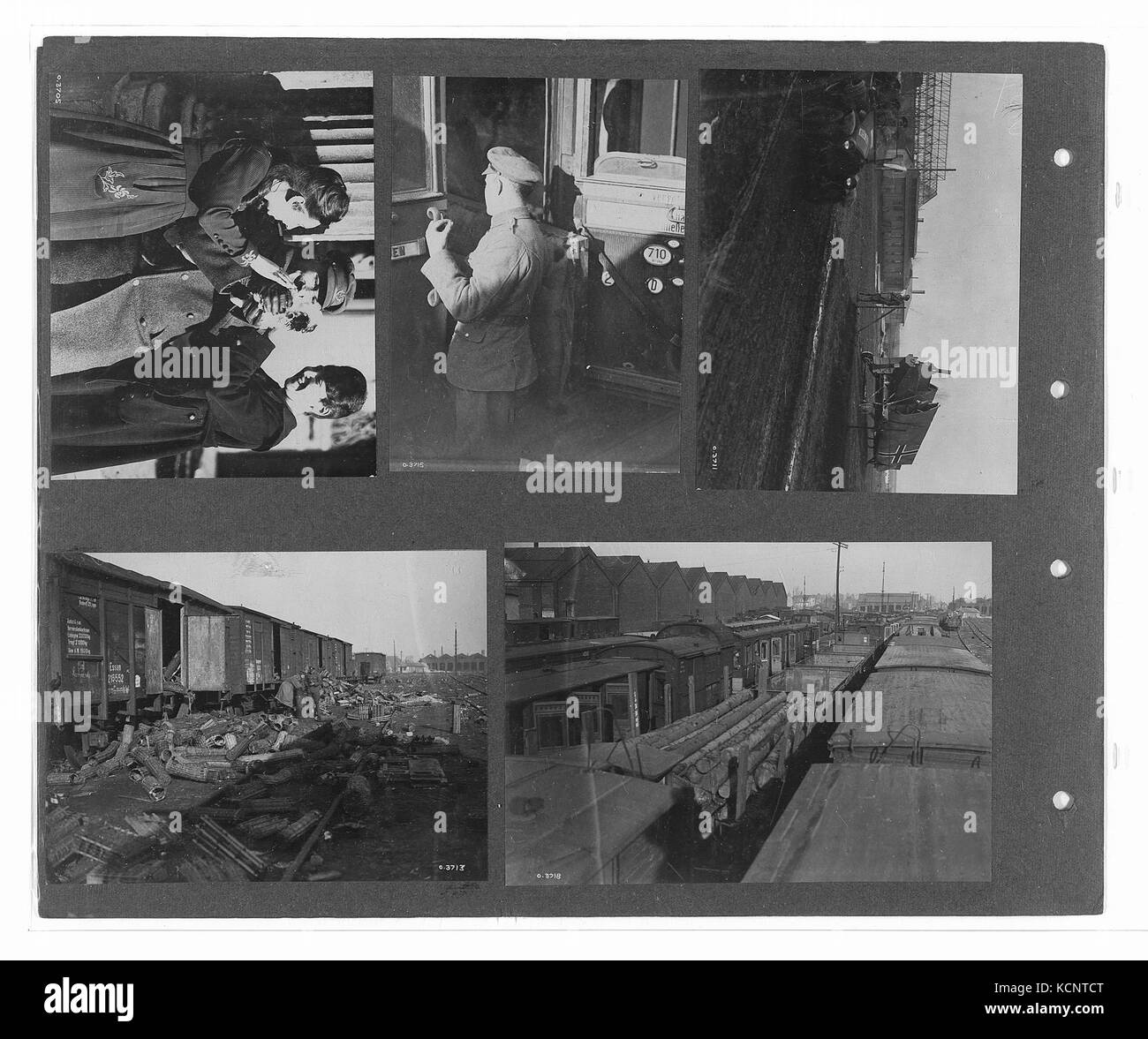 Dieses Foto ist Teil der kanadischen Offiziellen Kriegsfotografie-Serie, die Kanadas Beteiligung am Ersten Weltkrieg dokumentiert. Das Bild spiegelt die Auswirkungen des Krieges auf Soldaten und Zivilisten wider. Stockfoto