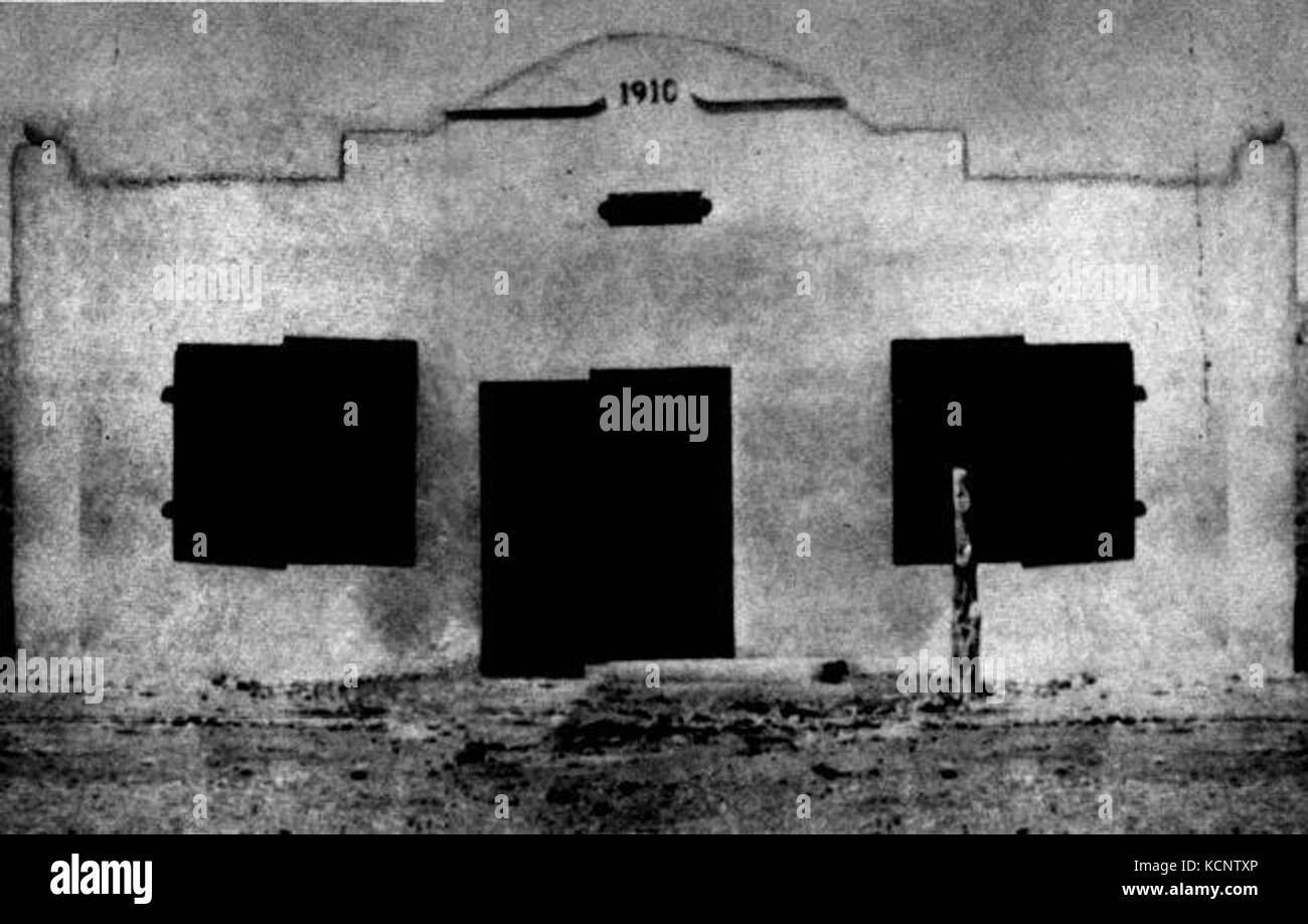 Gleeson Gefängnis im Jahre 1910 Stockfoto