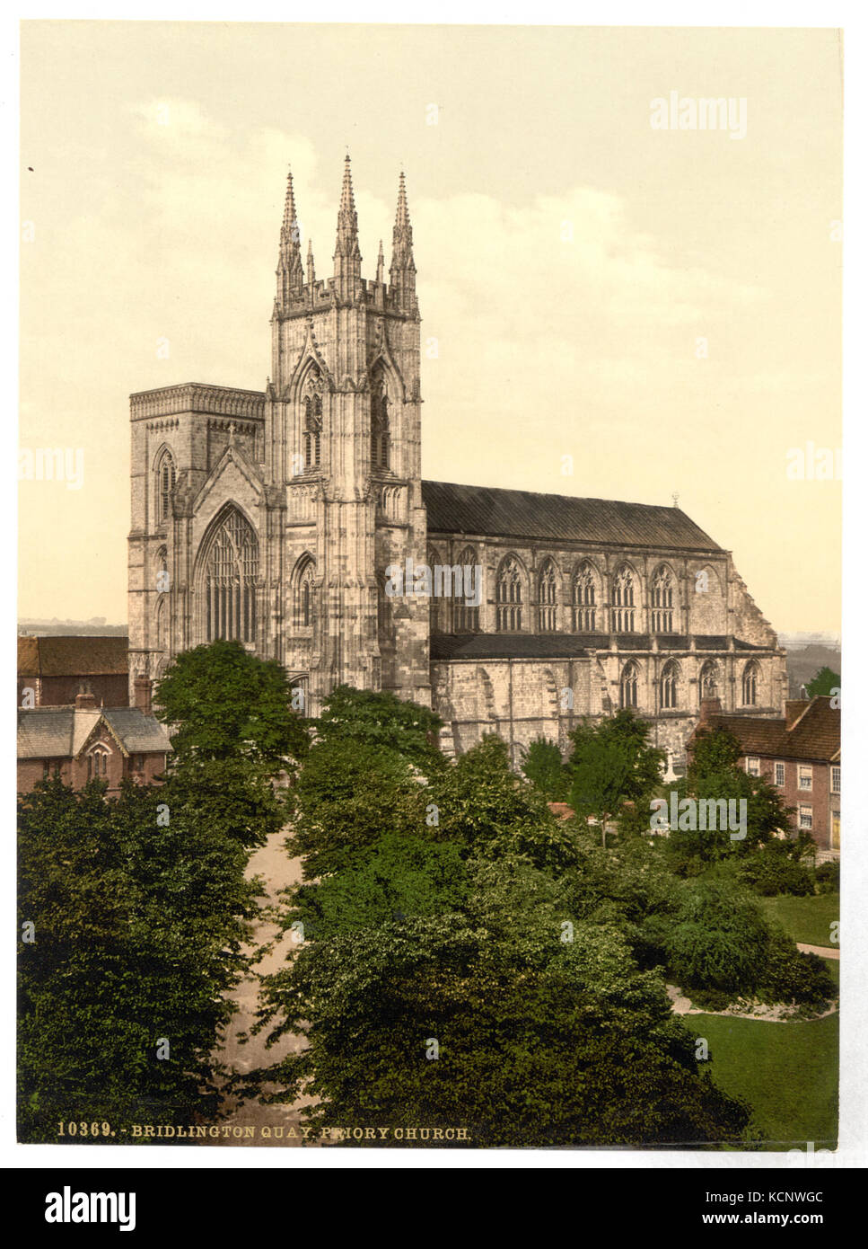 Bridlington, Klosterkirche, Yorkshire, England LCCN 2002708302 Stockfoto