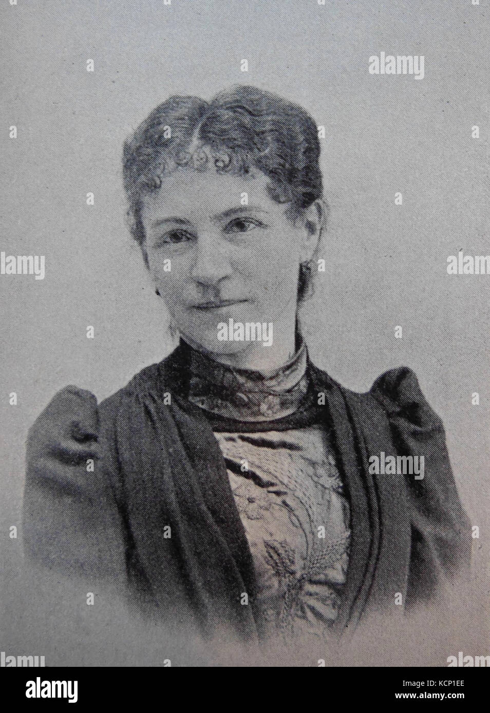 Elise Beck 1900 Stockfoto