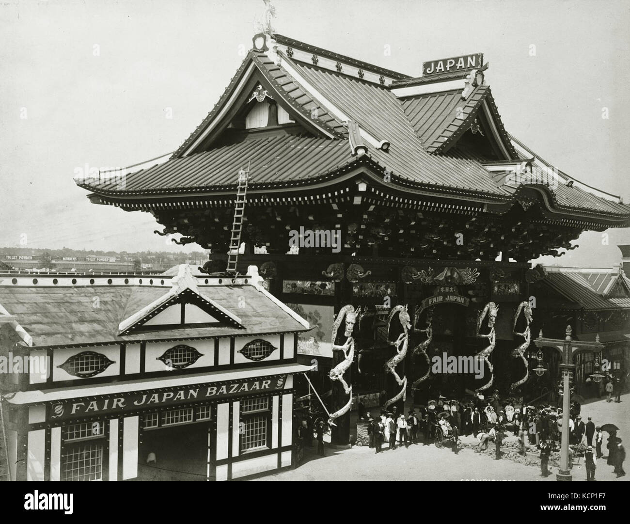 Eingang zur Messe Japan auf der Hecht an der World's Fair 1904 Stockfoto