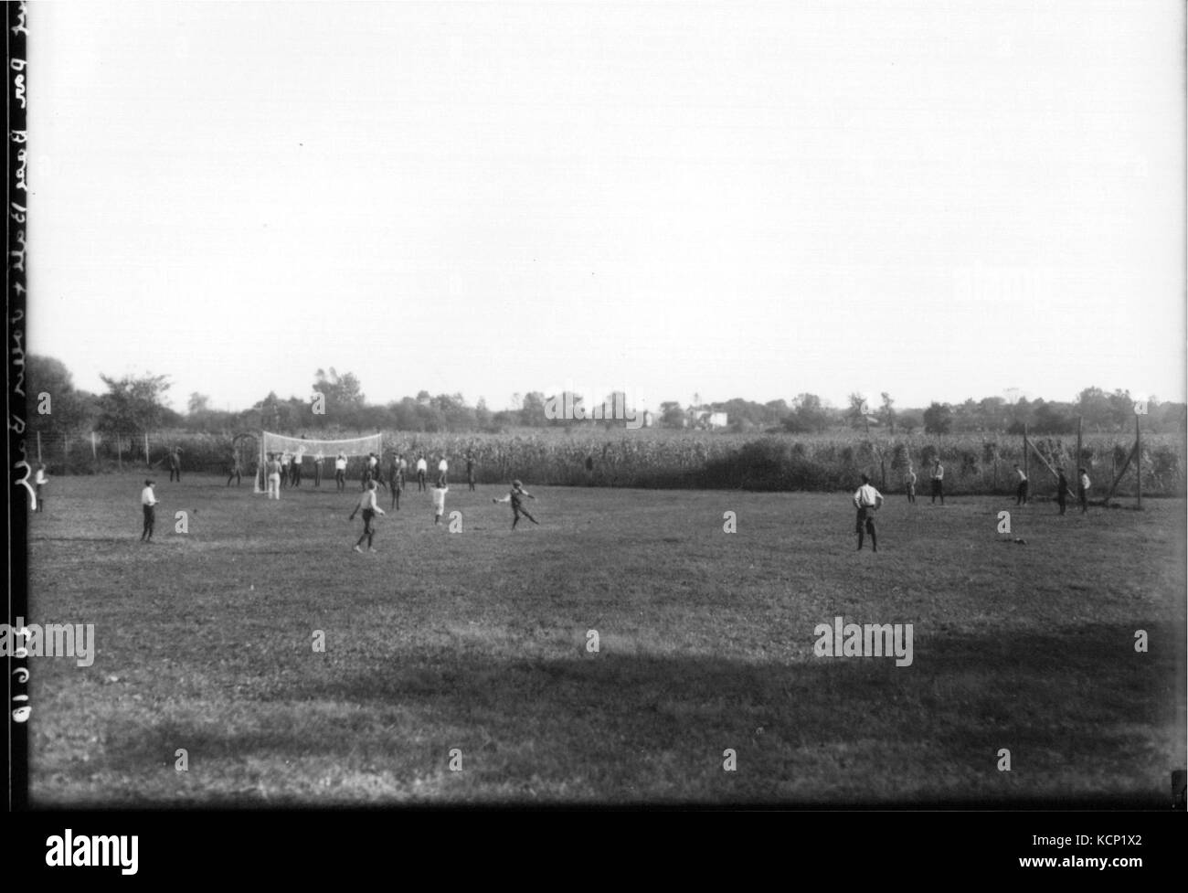 Baseball und Volleyball spiele 1921 (3200502590) Stockfoto