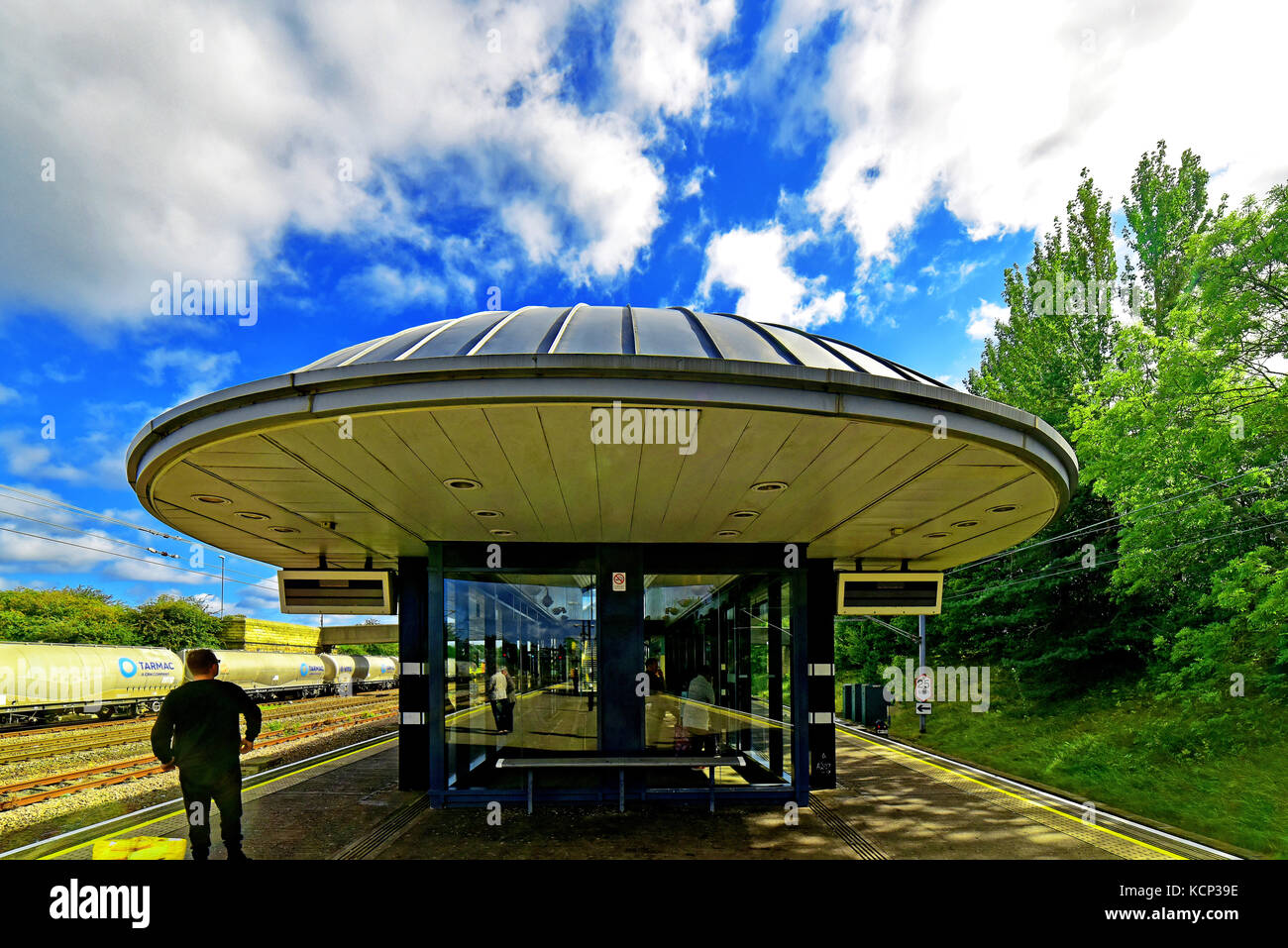 Tyne und Wear Metro Pelaw Interchange Station Stockfoto