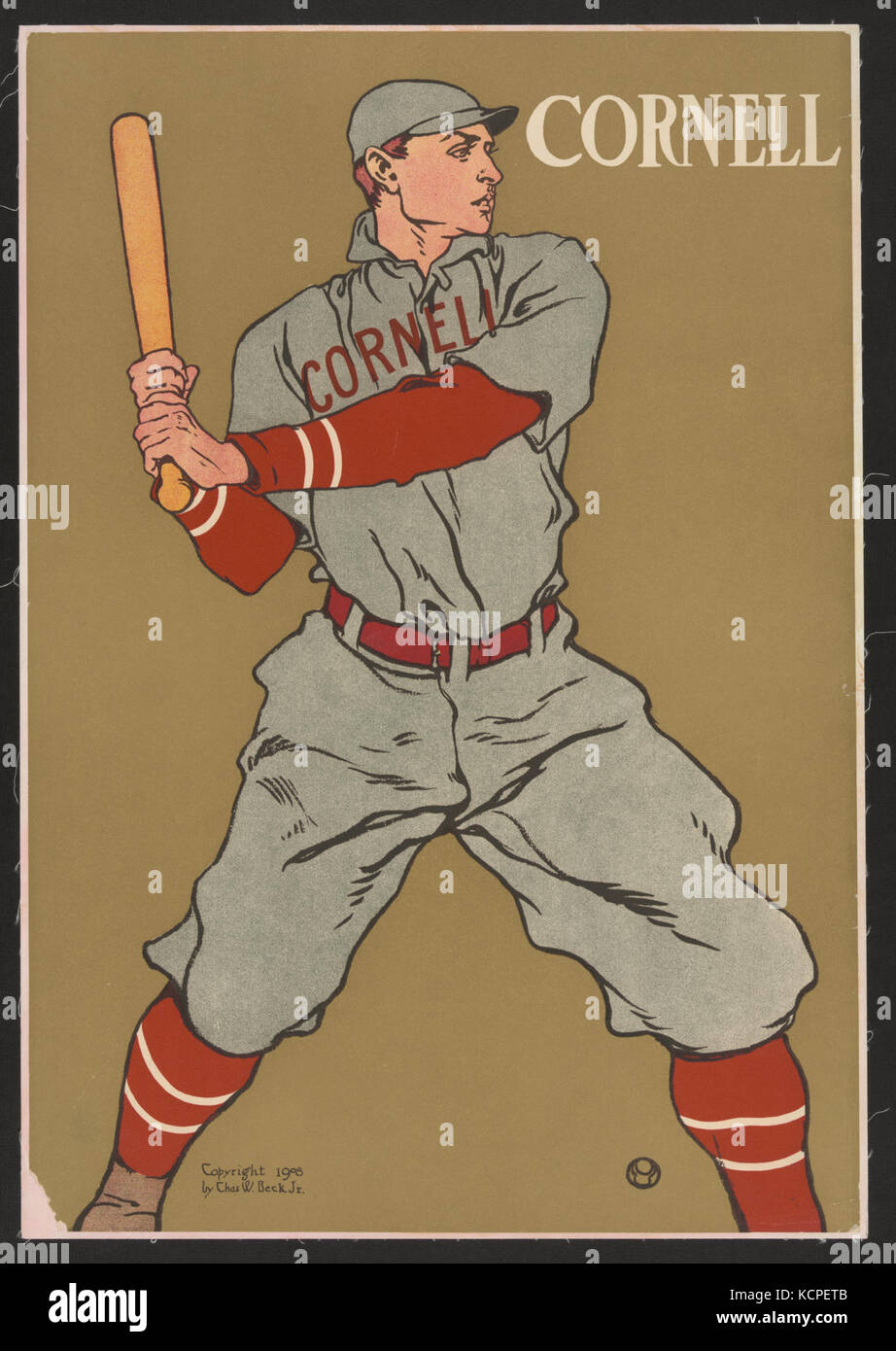Cornell Baseball Stockfoto