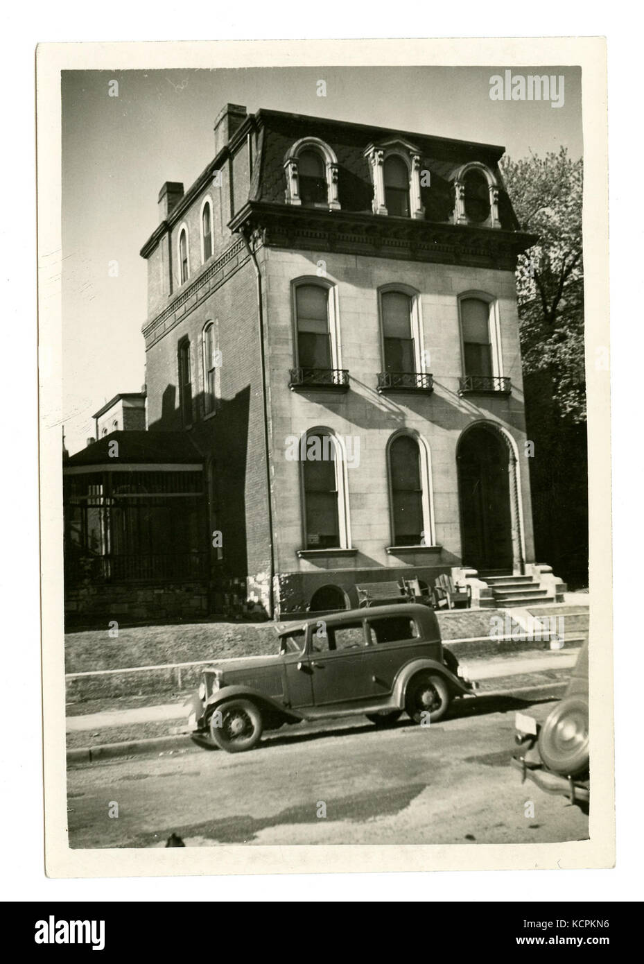 Busch, Adolphus Residence. 1838 Kennett Ort Stockfoto