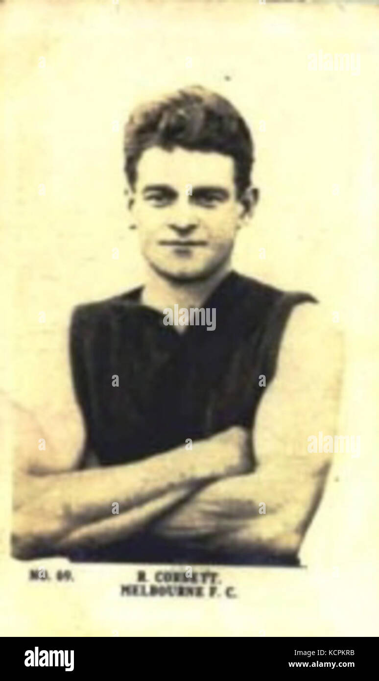 Bob Corbett 1922 Stockfoto