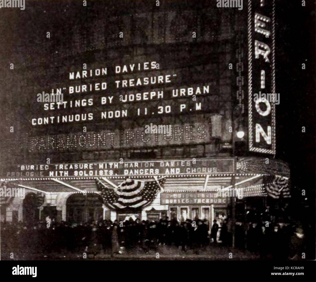 Buried Treasure (1921) Kriterium Theater, NEW YORK Stockfoto