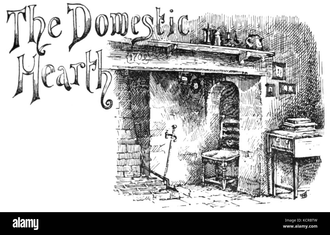 Ein Old English Home und seine Abhängigkeiten Seite 49 Stockfoto