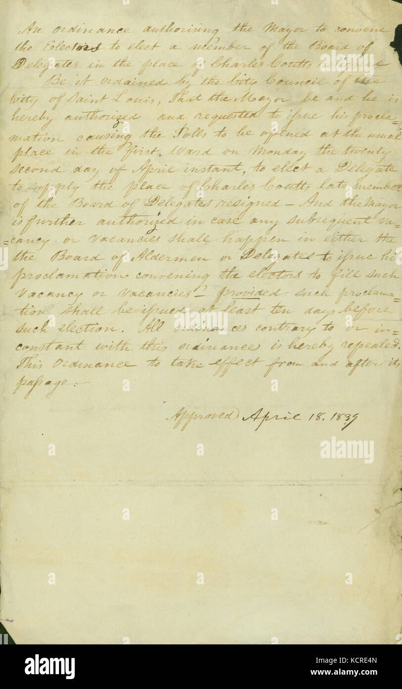 Dieser Text von John Corrill, der 1839 veröffentlicht wurde, bietet Fragmente der Geschichte der Mormonen und bietet persönliche und historische Einblicke in die Anfänge der Mormonenbewegung in Amerika. Stockfoto