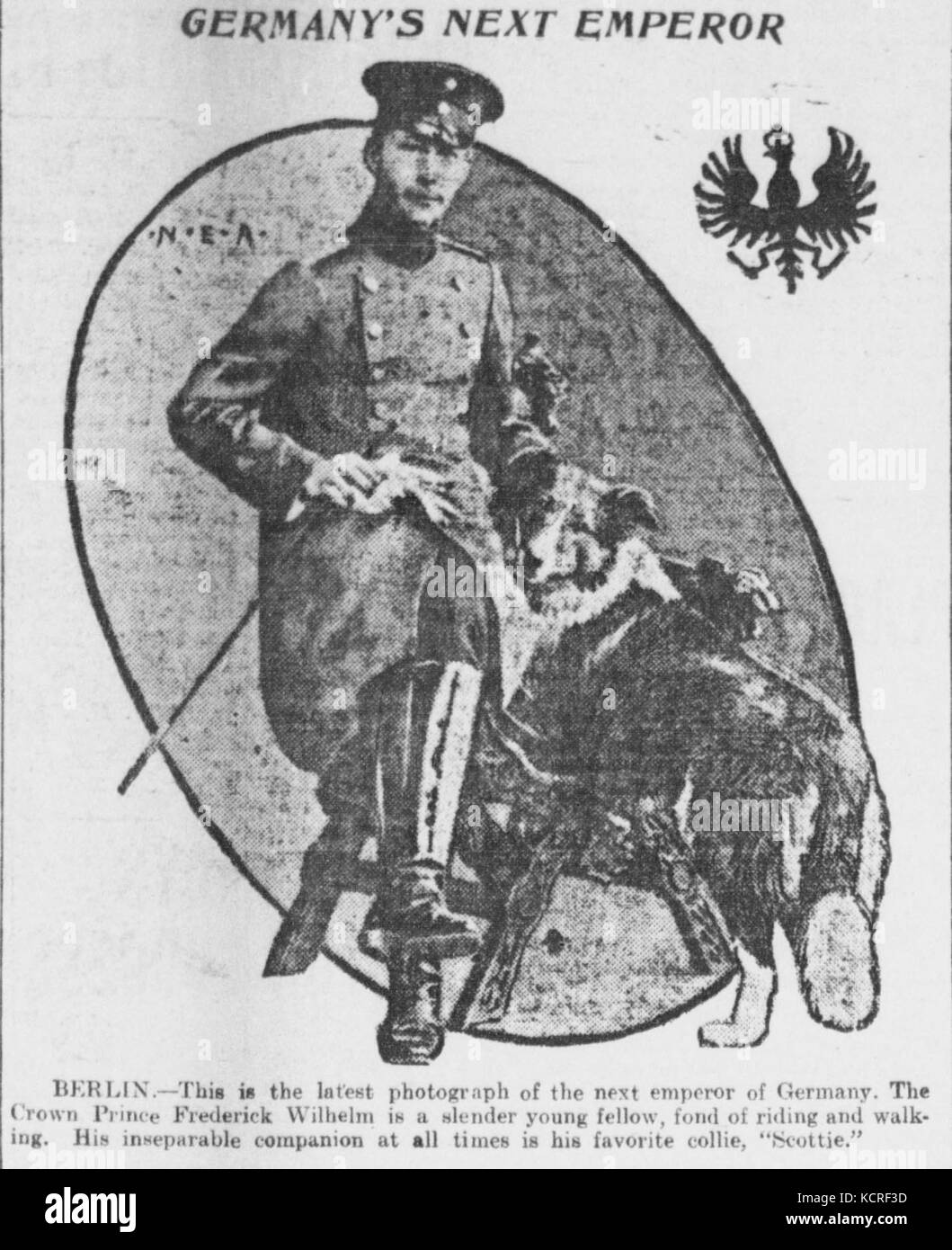 Germany's Next Kaiser (1904) Stockfoto