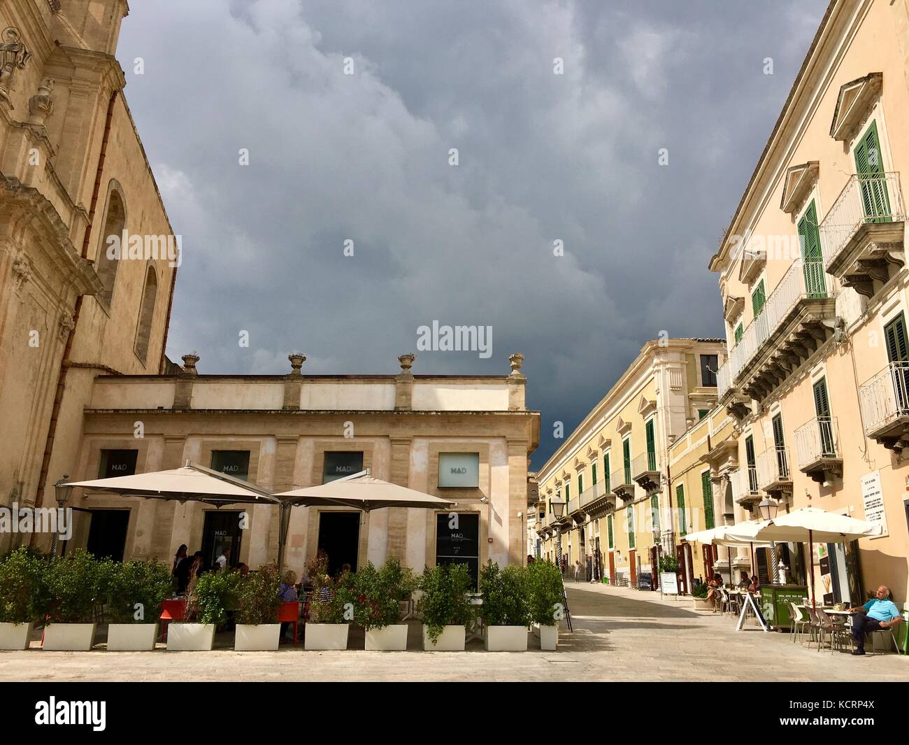 Ragusa Ibla, Sizilien Stockfoto