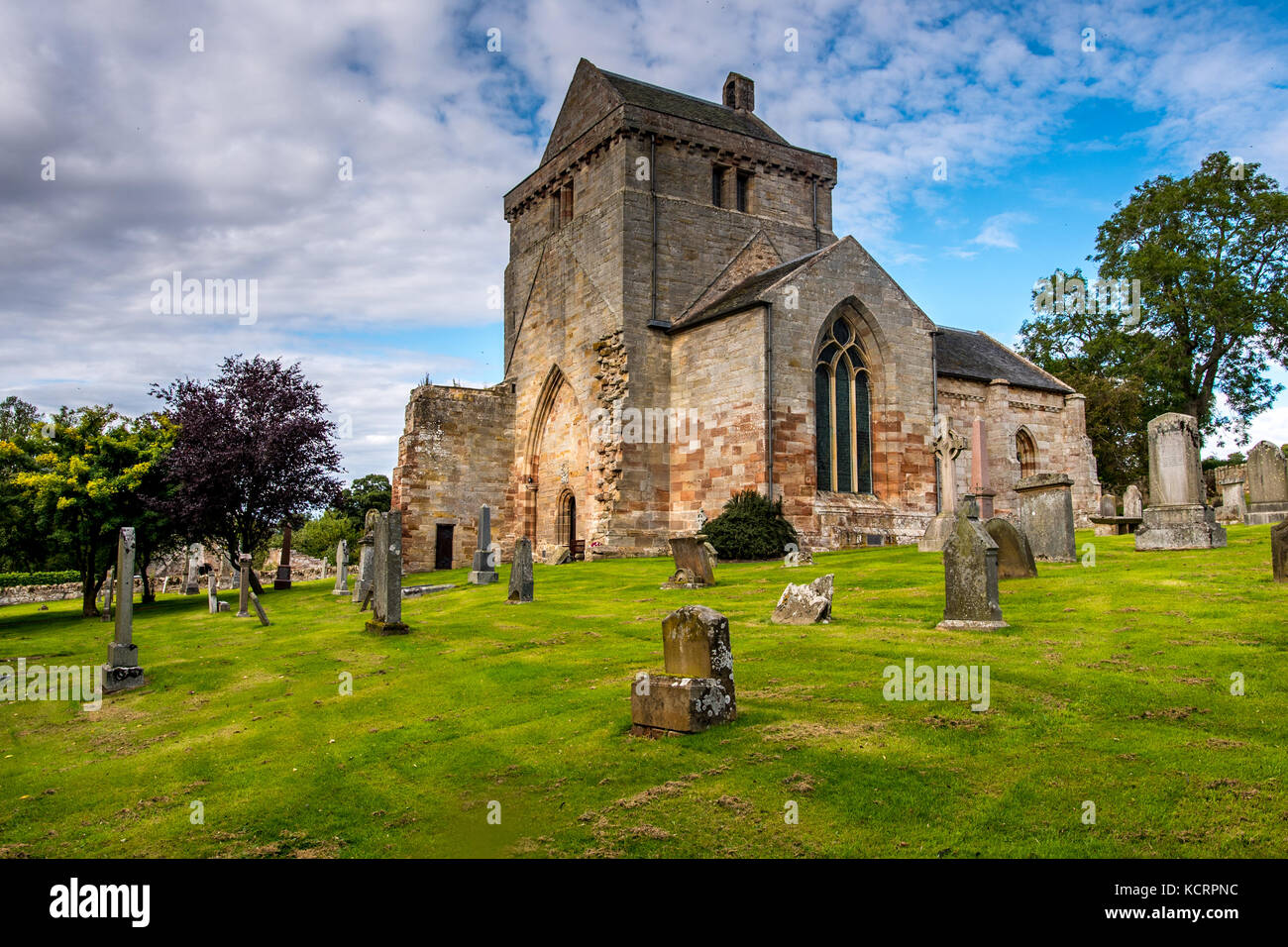 Crichton Kirche in Midlothian Schottland Stockfoto