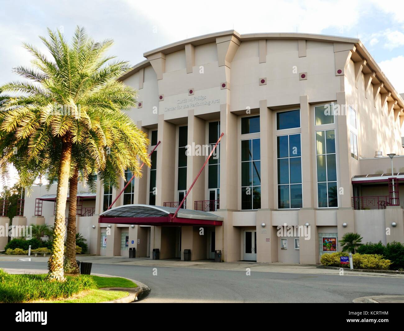 Curtis M. Phillips Center für Darstellende Künste, Universität von Florida, Gainesville, Florida, USA. Sprechen Schauplatz für Richard Spencer, 19. Okt 2017. Stockfoto