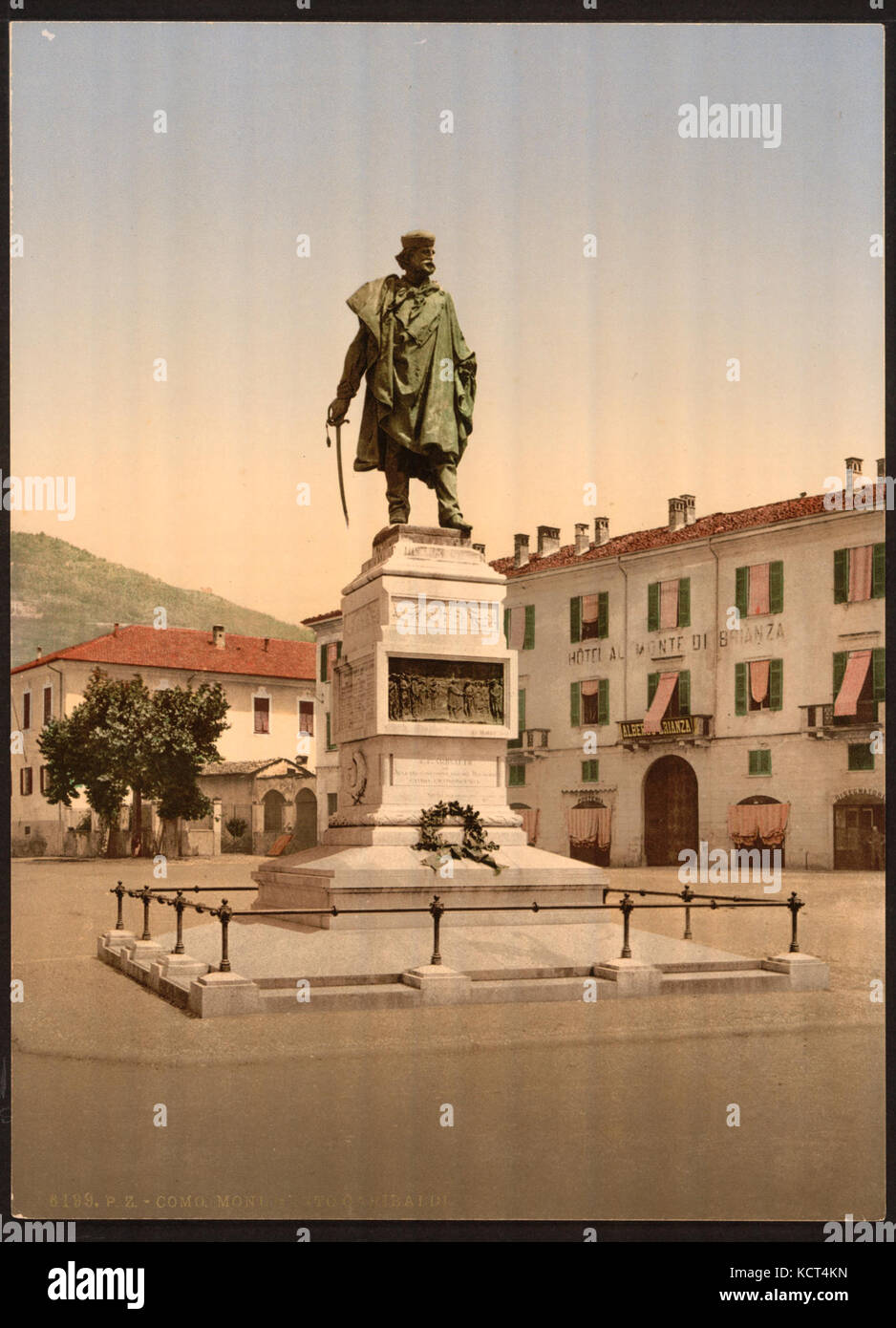 Como, Garibaldi Denkmal, Comer See, Italien LCCN 2001700787
